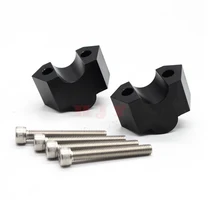 Для руля велосипеда Riser адаптер для KAWASAKI Z800 Z300 Z250 Z 800/300/250 Аксессуары для мотоциклов, визуально увеличивающие рост; 20 мм адаптер cnc