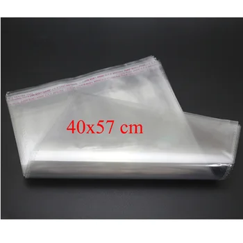 

30PCS Cute Bottle Cellophane Biscuit Bags Gift Plastic Cookie Bags Wedding Candy Packing Bag OPP Bags with Self Adhesive 40x57cm