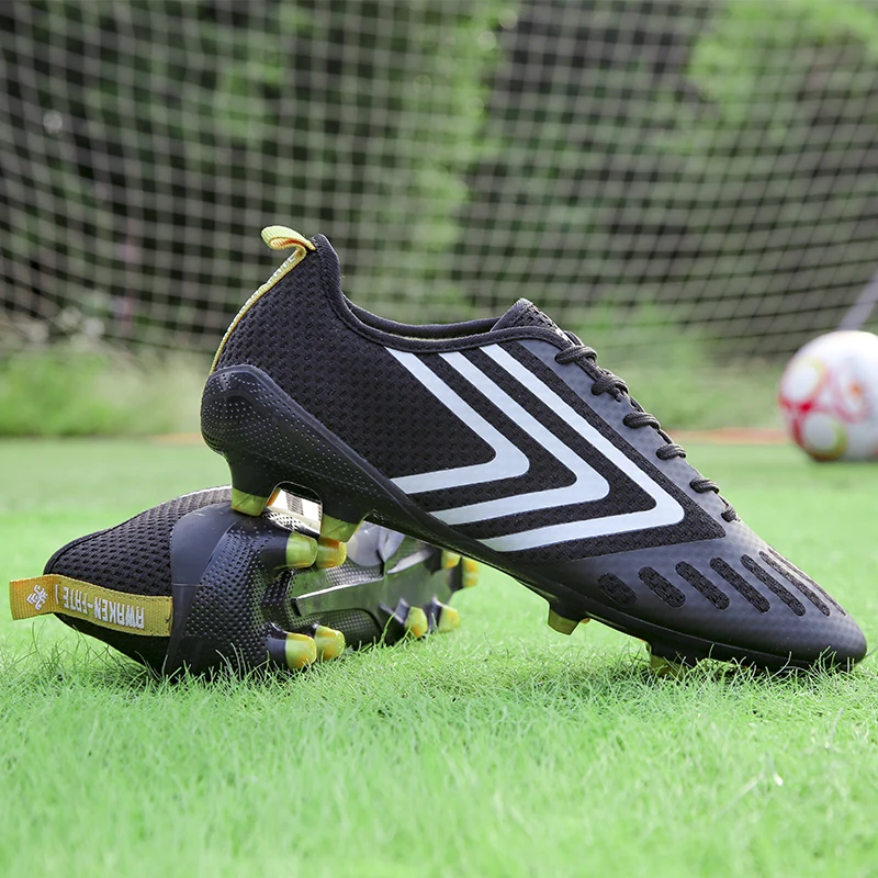 Soccer Football Shoes Training Football Boots Professional Futsal Boot cleats superfly Chuteira Black Lightweight Sneakers Male 