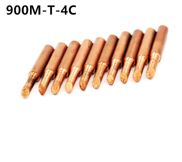 

900M-T-4C Diamagnetic copper soldering iron tip Lead-free Solder tip 933.376.907.913.951,898D,852D+ Soldering Station