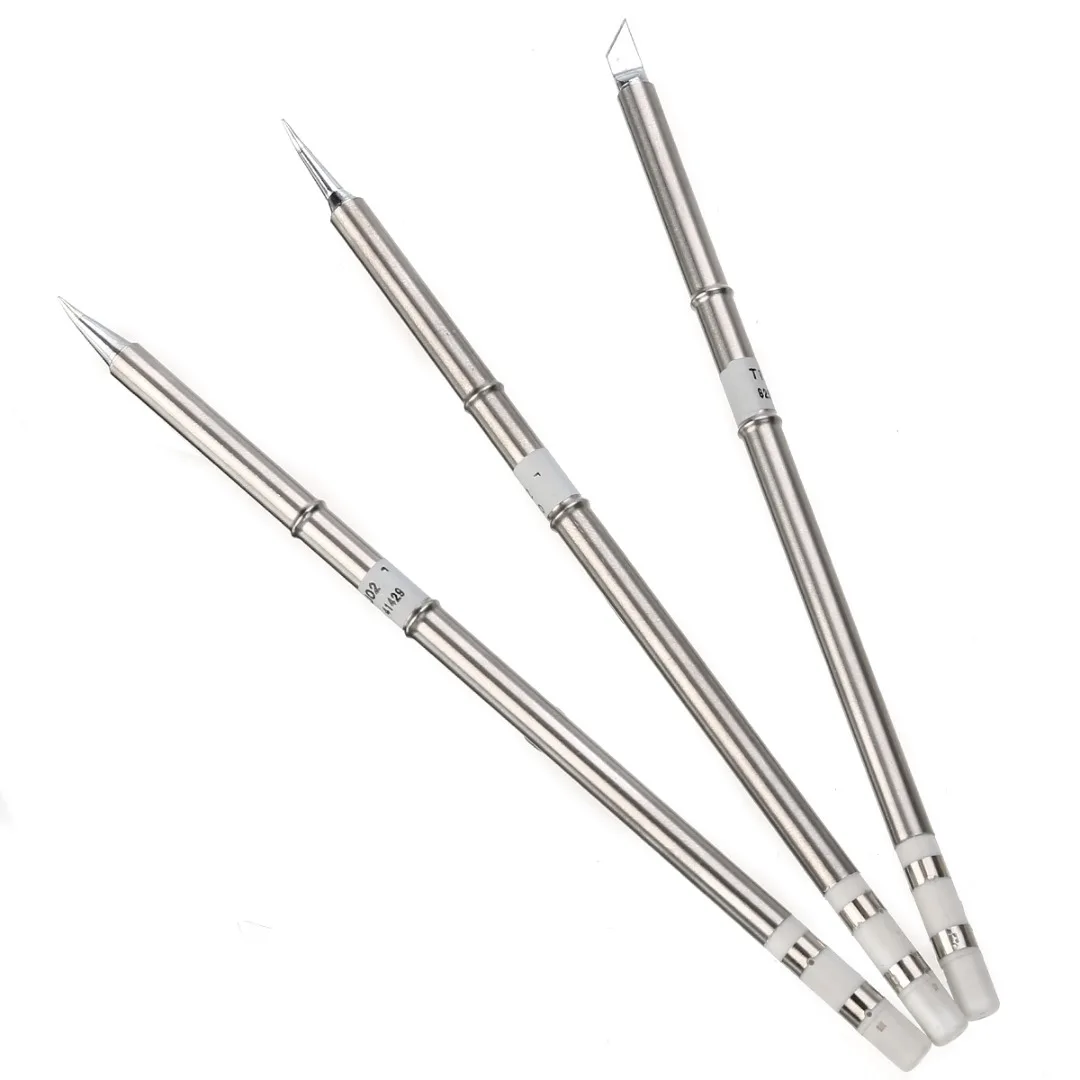 Silver T12 Handle Soldering Iron Tips Replacement Welding Solder