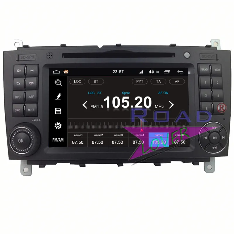 Автомагнитола Winca S200 2 Din Android 8 0 для Benz C W203 2004 2005 2006 2007 CLK W209 стерео Авторадио GPS