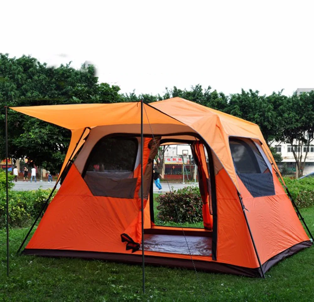 Палатка Alltel для кемпинга на 4 6 человек водонепроницаемая|camping tent|large gazeboscamping barraca |