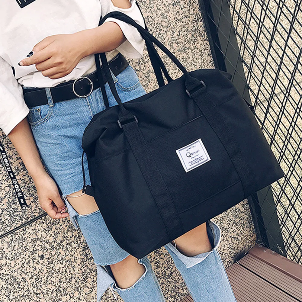 2018 Women Shoulder Bags Oxford Casual Travel Tote Bag Big Size Women's ...