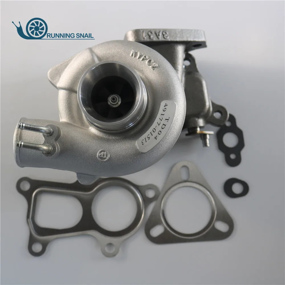 TD04-10T Turbo зарядное устройство для Mistubishi L200 4D56 4D56T 2.5L 5 болтов 49177-01502