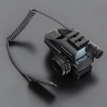 Мини красный точка прицел с LLL ночного видения лазерный прицел пневматическая винтовка прицел для ружья наружный охотничий телескоп прицел