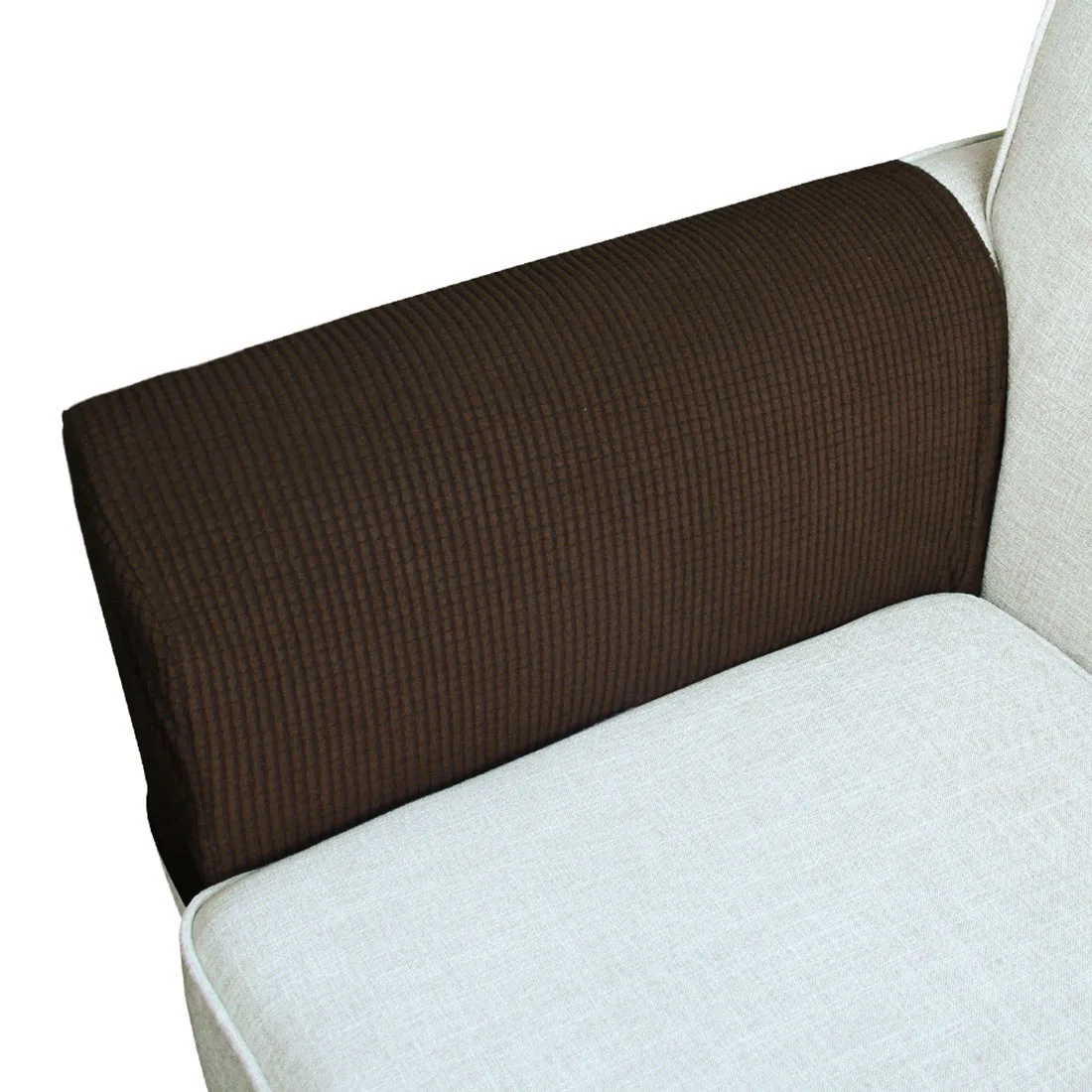 Us 12 51 37 Off 2pcs Lot Armrest Covers For Sofa Towel Elastic Cover Living Room Couch Stretch Slipcover In