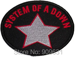 Новая овальная звезда с логотипом|iron-on patches|patch aa patch |