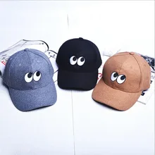 2016 Korea Retro Cartoon Embroidery Baseball Caps Golf Cap SNAPBACK Couple Of Men And Women Bent-brimmed hat Skateboard
