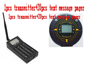 

Free shipping! Coaster pager, display text message, fast food restaurant buzzer, guest paging system, 20pcs call coaster pager