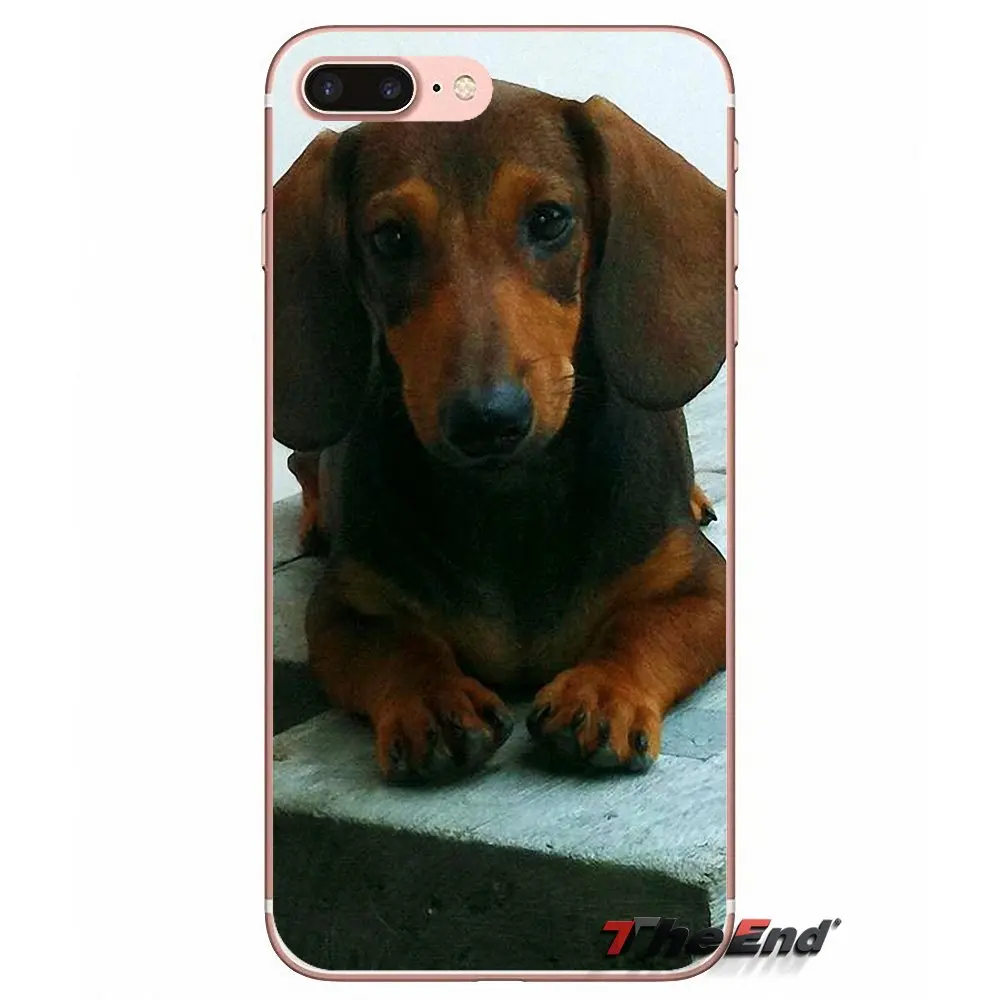Силиконовый чехол для Huawei G7 G8 Ascend P7 P8 P9 Lite Honor 4C 5X 5C 6X Mate 7 8 9 Y3 Y5 Y6 II Pro Dachshund Teckel Dackel