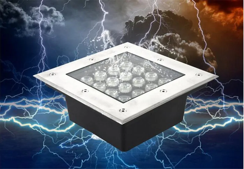 Luzes do Jardim Luzes de Quintal Lâmpadas à Prova Luz de Parede w ao ar Chão Subterrâneo Exterior 12 v 9 w 16 Livre Praça Enterrado d' Água Luz dc 11 12 V 9 W 12 W 16