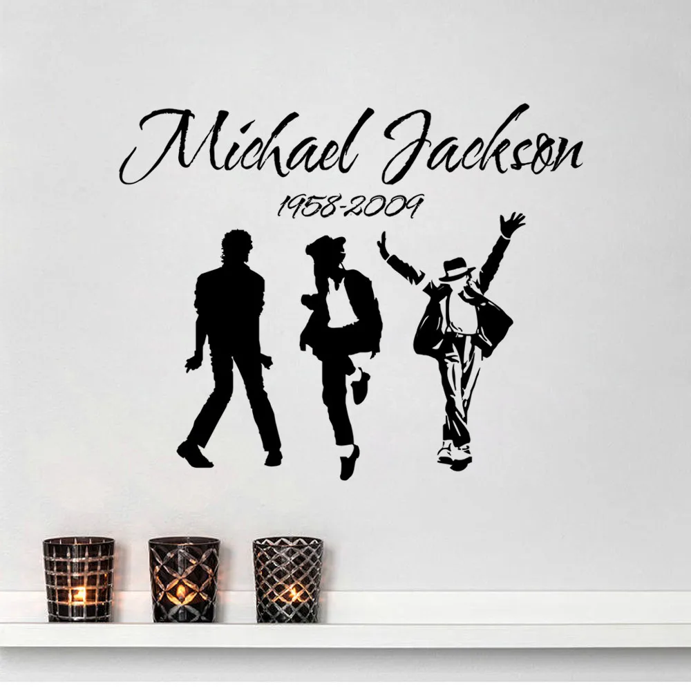 Aliexpress Hot Home Decor Wall Stickers Michael Aliexpress Hot Home Decor Wall Stickers Michael Jackson Decals Vinyl Living Room Boys Poste Sw 10 From