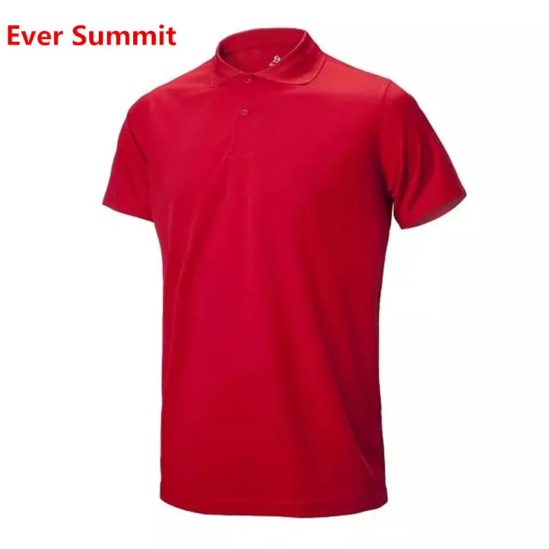 Ever Summit Man Sports POLO хлопок высокого качества взрослые летние плюс футбольные майки индивидуальный логотип удержание поло Golftennis