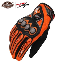 PRO-BIKER Перчатки для мотоциклистов Перчатки для мотокросса перчатки для езды на велосипеде Перчатки для мотоциклистов оранжевые MCS-23