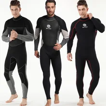 3MM Neoprene Wetsuit Women One-Piece and Close Body Diving Suit for Men Scuba Dive Surfing Snorkeling Spearfishing Plus Size