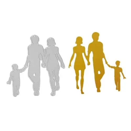  Family Carbon Steel DIY Cutting Dies Stencils for Scrapbooking Embossing Craft Album Card for Desig - 32914930712