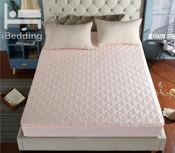 

Fitted Sheet 100% Cotton Topper Ultra Soft Air-Flow Microfiber Mattress Cotton Bed Sheets King Queen Twin Size