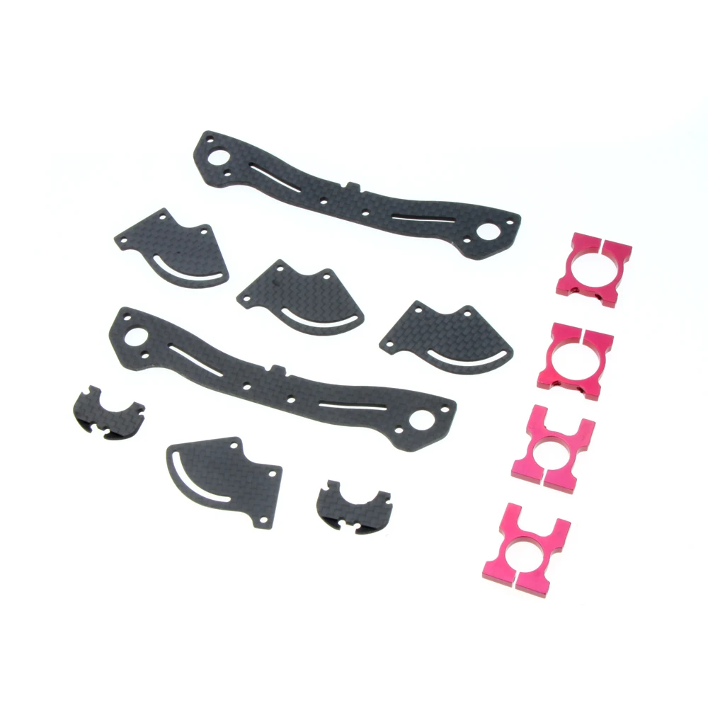Upgrade Carbon Fiber Tall Landing Skid Gear Kit For DJI Phantom 1 2 Vision FPV RC Quadcopter