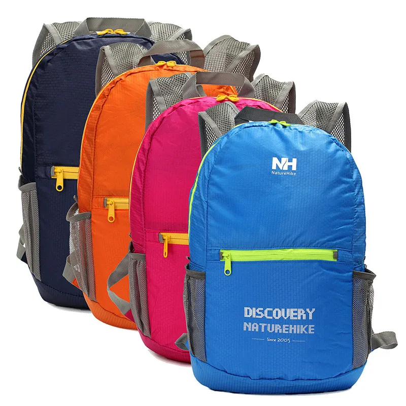 Naturehike 15L 210D Waterproof Nylon Backpack Camping Hiking Rucksack