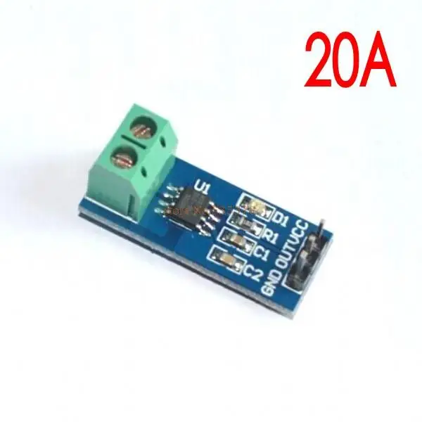 

NEW 20A Hall Current Sensor Module ACS712 model 20A deal in all kind of electrocnic components