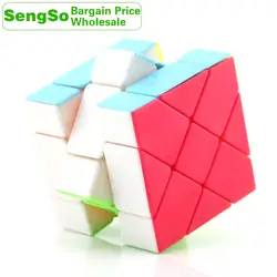 ShengShou Flying Edge 3x3x3 кубик руб SengSo 3x3 оптом набор много 16PCS профессиональный Скорость куб головоломки антистресс Непоседа игрушки для мальчиков