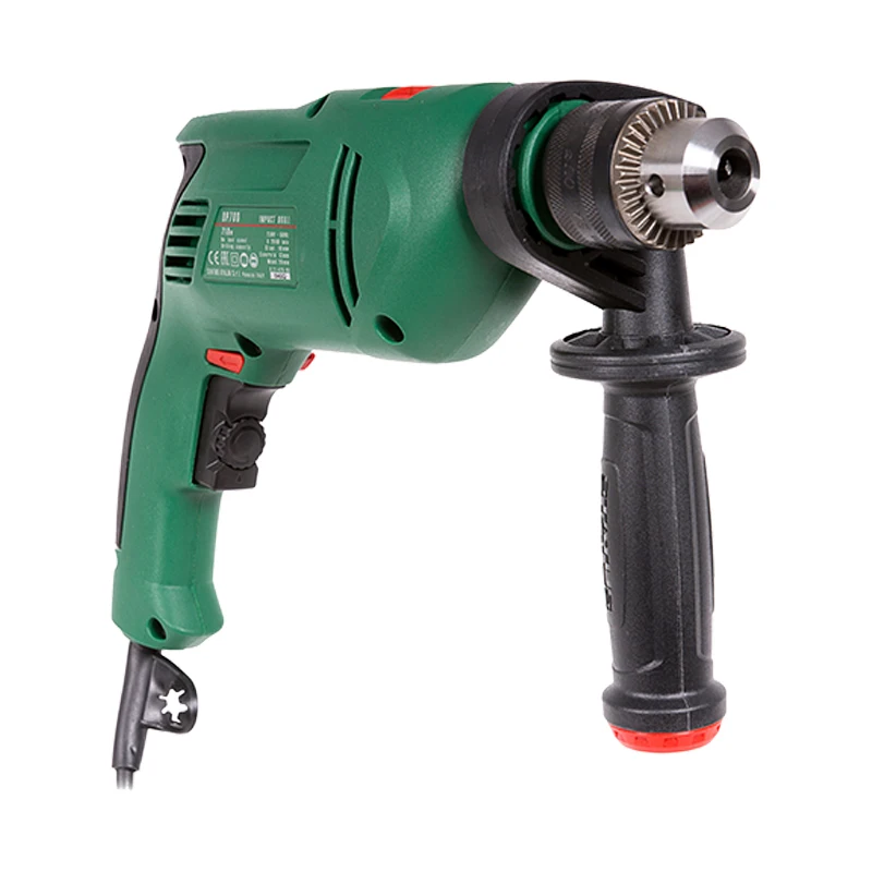 Дрель ударная STATUS DP700 (Мощность 710 Вт, ключевой патрон, скорость вращения 2800 об/мин, макс.диаметр сверления 20 мм)