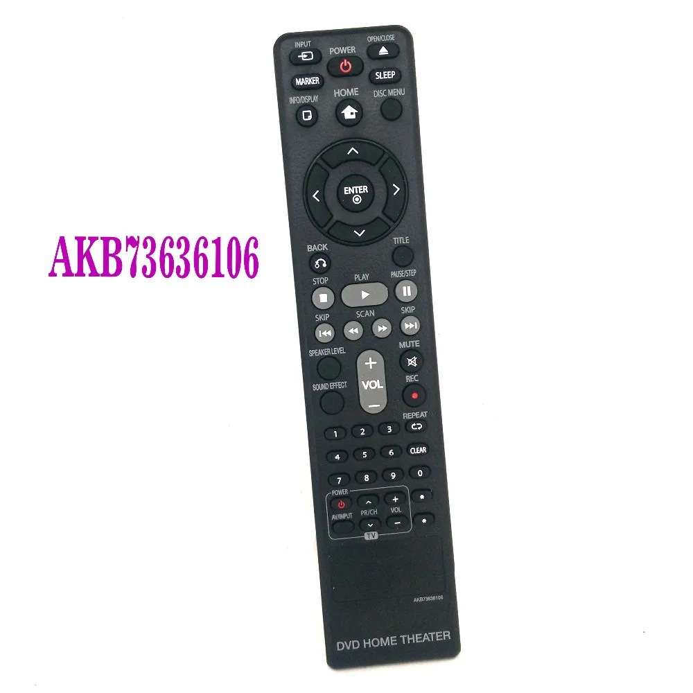 

New Original Remote Control AKB73636106 For LG DVD HOME THEATER SYSTEM Remoto Controller uzaktan kumanda