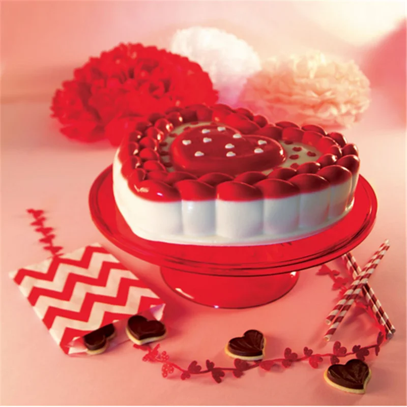 Силиконовая посуда для выпечки тортов в форме сердца Мусса|mold for|cake moldheart shaped cake |