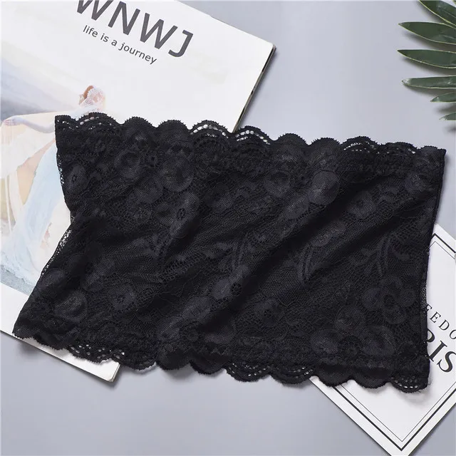 No Pads Black Сексуальный женский бюстгальтер цветочный кружевной бюстгальтер без косточек женское белье бесшовный мягкий немягкий прозрачный бюстгальтер нижнее белье - Цвет: No Pads Black