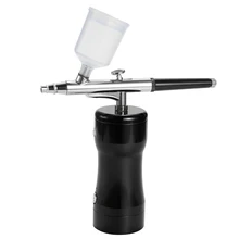 Портативный распылительный насос, ручка, воздушный компрессор, набор с 7cc жидкой чашкой для торта, художественная живопись, модель распылителя, Красивые наборы аэрографов