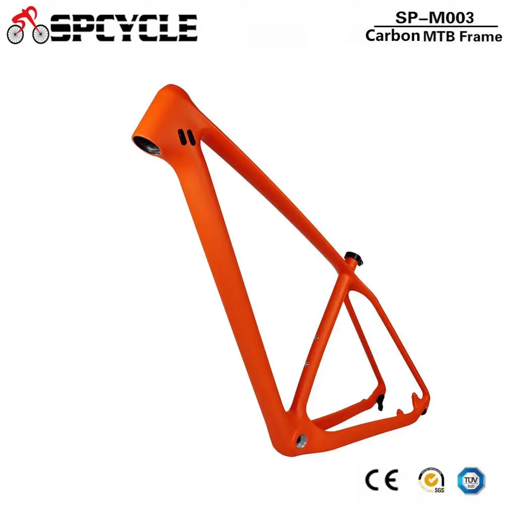 Flash Deal Spcycle 27.5er 29er Full Carbon MTB Bicycle Frame 650B Mountain Bike Carbon Frames BSA 73mm Compatible with 142*12mm and 135*9mm 4 Flash Deal Spcycle 27.5er 29er Full Carbon MTB Bicycle Frame 650B Mountain Bike Carbon Frames BSA 73mm Compatible with 142*12mm and 135*9mm 4