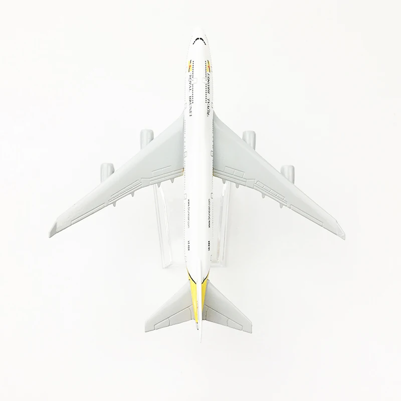 ロイヤルブルネイ航空-子供のおもちゃの飛行機,モデル747,16cm