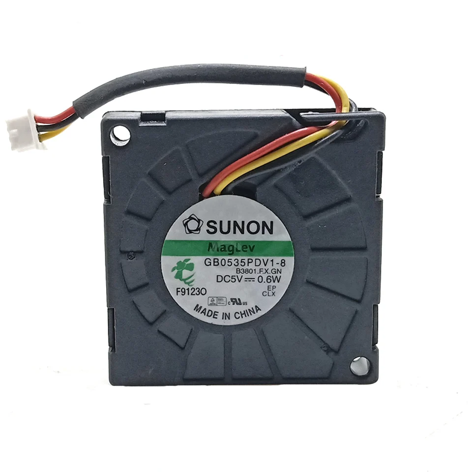 1 шт. 5 в постоянного тока GB0535PDV1-8 DC5V 0 6 Вт 35*35*07 мм 35 Скорость Сигнала Вентилятор