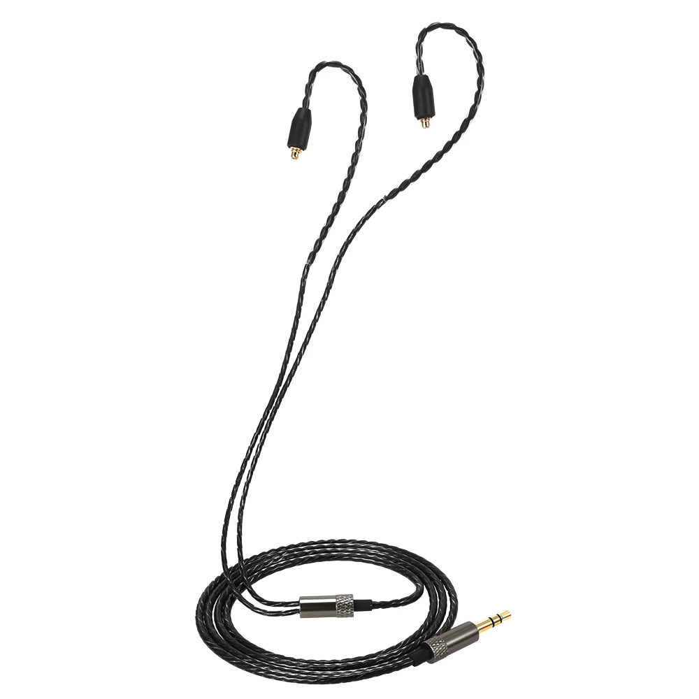 3.5mm Wired Earphones Cable Detachable Replacement Headphone Cord MMCX