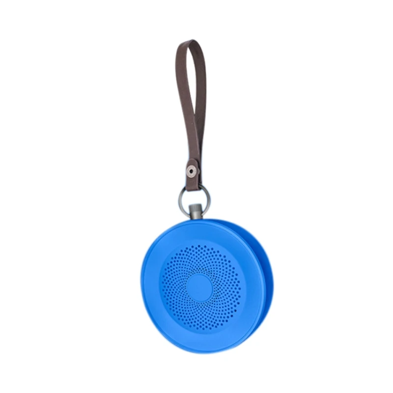 Blue AABB-A9 мини-динамик, Портативный беспроводной Bluetooth динамик, модный стерео бас-сабвуфер, громкая связь с микрофоном для домашней музыки - Цвет: Blue