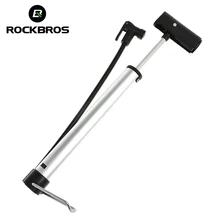 ROCKBROS Mini Portable Bike Pump Bicycle Tire Aluminium Alloy Ultralight Inflator MTB Cycling Air Press Frame Accessories 120psi