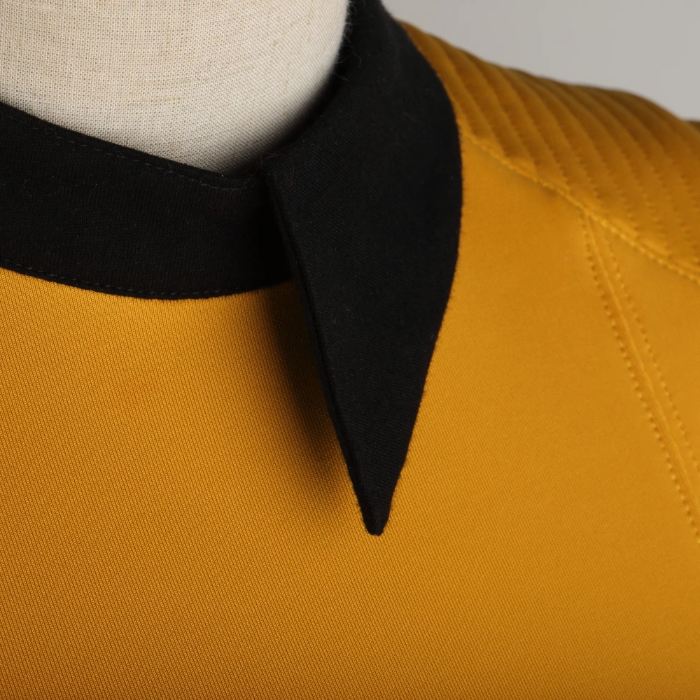 New Star Trek Discovery Season 2 Starfleet Commander Female Uniform Dress Badge Costumes Woman Adult Cosplay Costume (9)