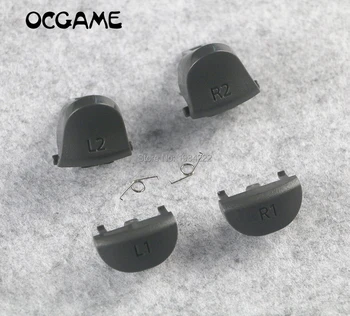 

OCGAME 10sets/lot JDS-040 JDM-040 L1 R1 L2 R2 Trigger Buttons with Spring Repair Parts For PS4 pro controller