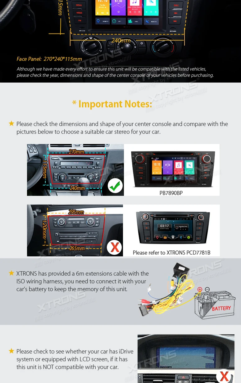 Cheap 7" Android 8.0 OS Car DVD Multimedia Radio for BMW E90 2005-2012 & E91 2005-2012 & E92 2006-2013 & E93 2007-2013 & M3 2007-2012 3