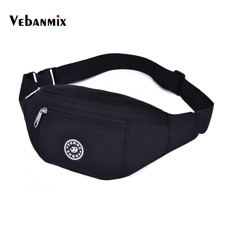 

Oxford Waterproof Waist Pack for Men Women Fanny Pack Style Bum Bag Women Money Belt Travelling Phone Bag Unisex Waist Bags