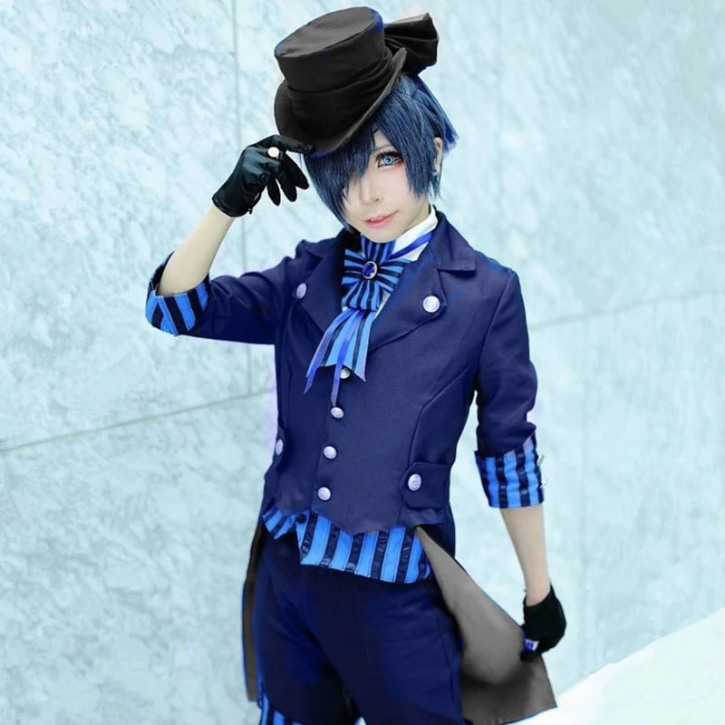 シエル ファントムハイヴコスプレ衣装アニメ黒執事ブック大西洋の服ハロウィン衣装 Ciel Phantomhive Cosplay Ciel Phantomhive Cosplay Costumecosplay Costume Aliexpress