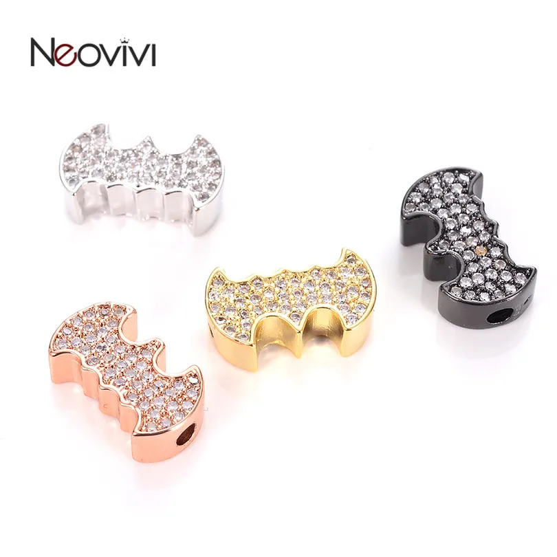 Neovivi летучая мышь Бусины Для Бисероплетения DIY медное ожерелье Браслеты
