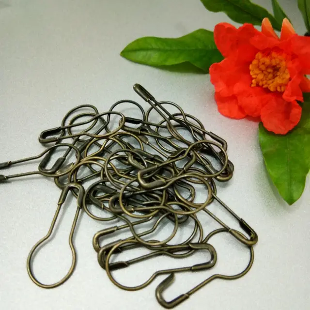 Hot 100pcs 22mm Fashion Metal Iron Gourd Calabash Shape Bulb Invisible