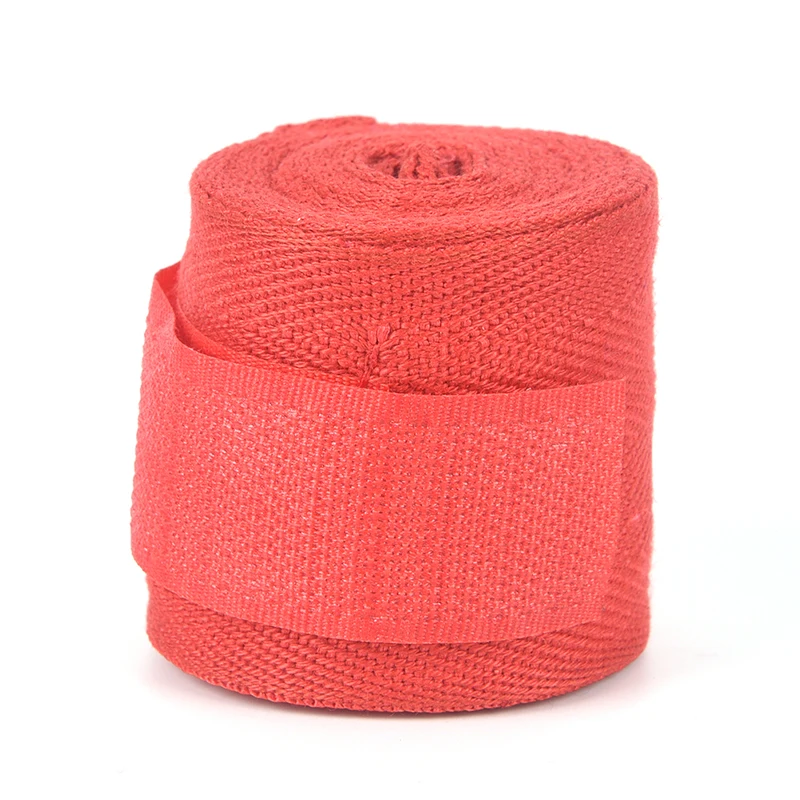 2500X50X1 мм боксерский бандаж эластичные бинты для запястья муай-тай кикбоксинг для мужчин и женщин боксерские тхэквондо спортивные повязки - Цвет: Красный