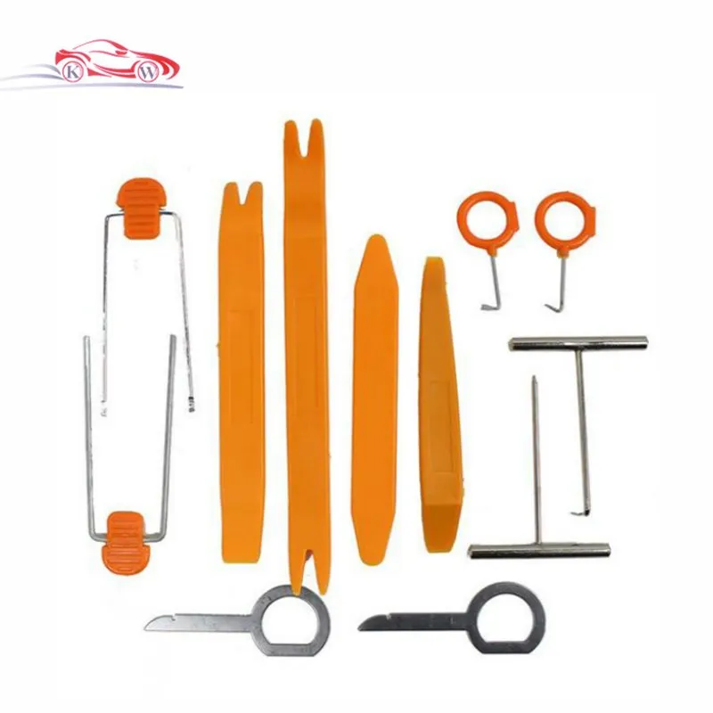 Prix pour 12 pcs/lot Voiture Audio porte outil de suppression Porte Radio Car Auto Clip Panneau Garniture Dash Audio Suppression Installer Outil de Levier outils style Prix pour 12 pcs/lot Voiture Audio porte outil de suppression Porte Radio Car Auto Clip Panneau Garniture Dash Audio Suppression Installer Outil de Levier outils style