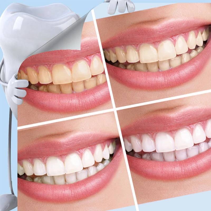 7 шт набор для чистки зубов зубы полировщик отбелить пятновыводитель безопасный стереть отбеливание зубов