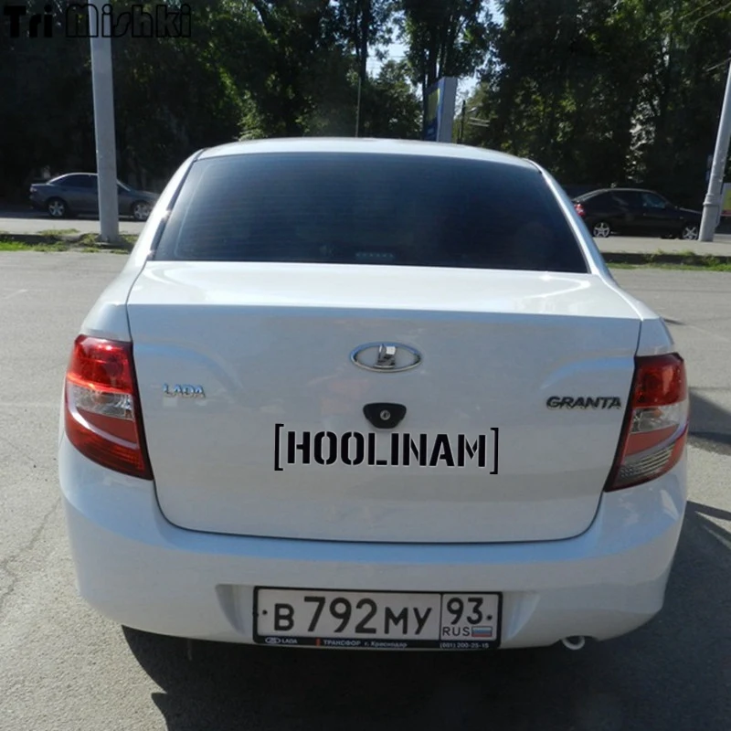 Tri Mishki HZX269 10*47.3см hoolinam хулинам прикольные виниловые наклейки на авто машину