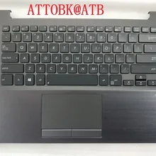 Стандартная английская клавиатура для ноутбука ASUS PU401 PU401L PU401LA черный без рамки с крышкой с C