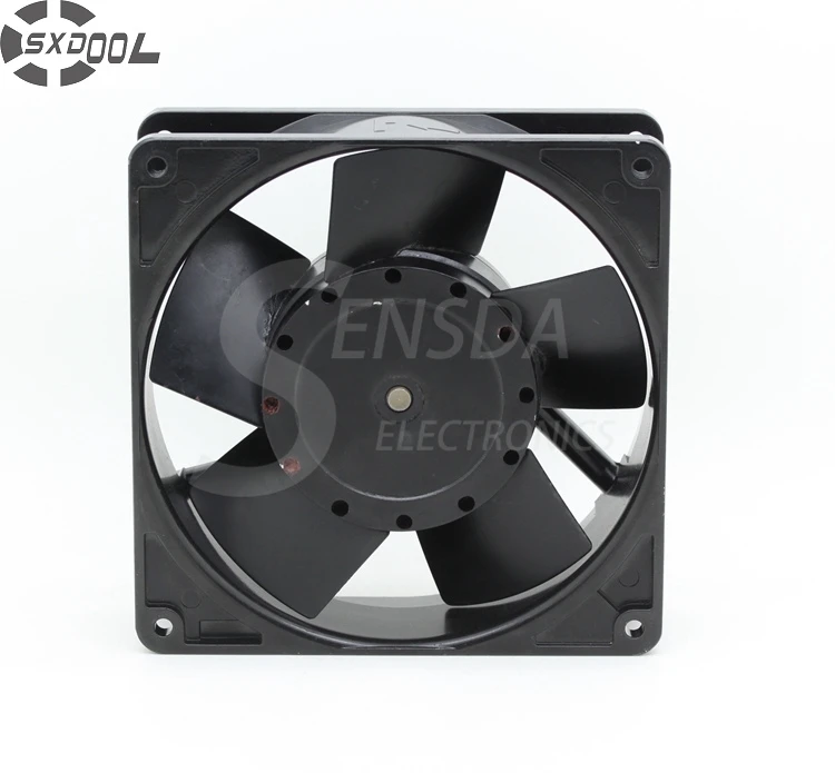SXDOOL Вентилятор охлаждения 220v 3450 12738 127mm 12 7 cm AC 220V 50 60Hz сервер инвертор осевой